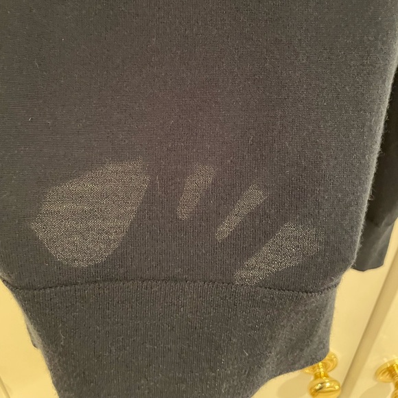 J. Crew Collared sweater in navy blue - Picture 6 of 7